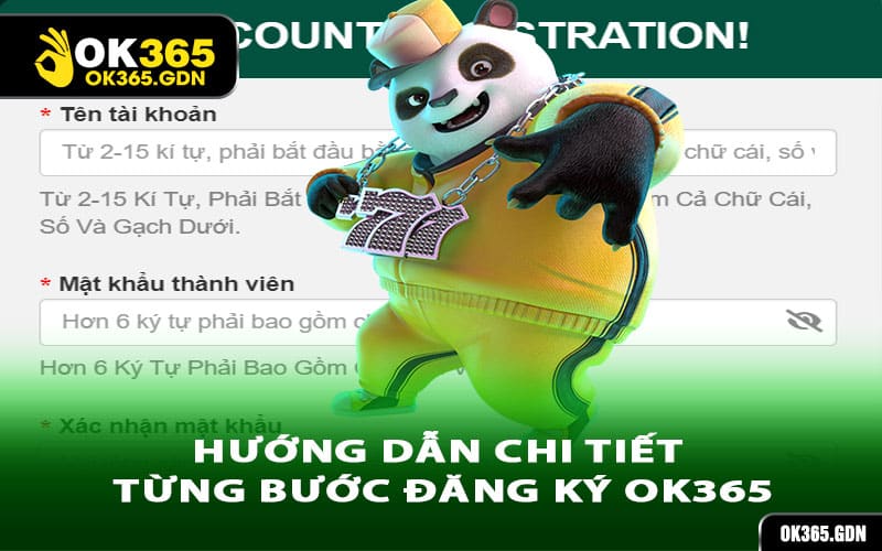 Hướng dẫn chi tiết từng bước đăng ký Ok365 một cách chính xác