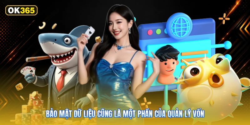 Bảo mật dữ liệu cũng là một phần của quản lý vốn